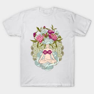 Yoga Flowers T-Shirt